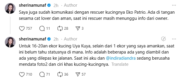 Sherina Rescue Kucing Uya Kuya-2